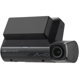 Camera video auto Mio MiVue 955W, 4K, HDR, Wi-Fi, GPS, Alerta medie camera radar fix, Negru
