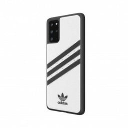 Husa Telefon Adidas SS20/SS21 pentru Samsung Galaxy S20+, Alb-Negru