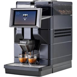 Espressor automat Saeco Magic B2, 1300 W, Rezervor 4l, 8 niveluri rasnire, Ecran Color Touch 7", Capacitate boabe 1.2 kg, Negru