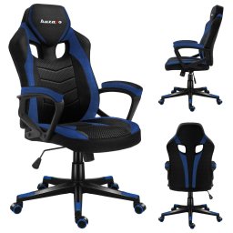 Scaun Gaming Huzaro Force 2.5, Plasa, Albastru