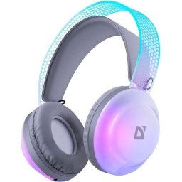Casti wireless Defender FreeMotion B651, Bluetooth, RGB, 32Ohm, 20Hz-20kHz, Gri