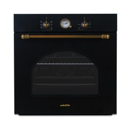 Cuptor incorporabil NobeLTek NBIO-9750RANT, 60L, sticla dubla, design rustic, antracit