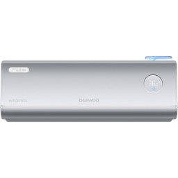 Aparat de aer conditionat Daewoo DAC-12FRESH, 12000 BTU, Tehnologia FreshIN, kit de instalare inclus (fara console), Argintiu