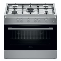 Aragaz NobeLTek NLT 6903IX/G1, plita gaz cu 5 arzatoare, 90 cm, Inox