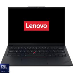 Laptop Lenovo 14'' ThinkPad E14 Gen 7, WUXGA IPS, Procesor Intel® Core™ Ultra 5 225U (12M Cache, up to 4.80 GHz), 8GB DDR5, 256GB SSD, Intel Graphics, No OS, Negru