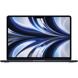 Laptop Apple MacBook Air 13.6 inch, Liquid Retina, Apple M4 (CPU 10-core, GPU 10-core), 16GB RAM, 512 GB SSD, US KB, macOS Sequoia, Negru