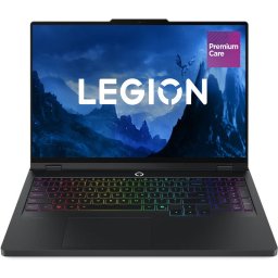 Laptop Lenovo Gaming 16'' Legion Pro 5 16AFR10, WQXGA OLED 165Hz, Procesor AMD Ryzen™ 9 9955HX (64M Cache, up to 5.4 GHz), 32GB DDR5, 2x 1TB SSD, GeForce RTX 5070 8GB, No OS, Eclipse Black, 3Yr Onsite Premium Care
