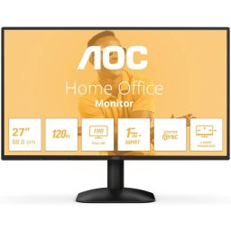 Monitor LED AOC 27B31H, 27 inch, IPS, Full HD, VGA, HDMI, 120 Hz, 1 ms, Negru