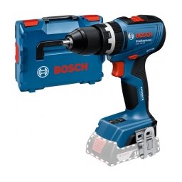 Bosch - GSB 18V-65 - Masina de gaurit si insurubat cu percutie fara acumulatori si incarcator, Li-Ion, 18 V, - Ah, 65 Nm, motor fara perii, led iluminare, valiza speciala