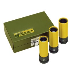 Set chei tubulare de impact cu invelis de plastic