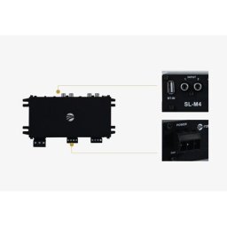 SL-M4 MINI AMPLIFICATOR CLASA D RAINBOW PE 4 CANALE