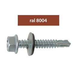 Suruburi Perforatoare Ral 8004-Aramiu 4.8 X 35 Mm, 250 Bucati