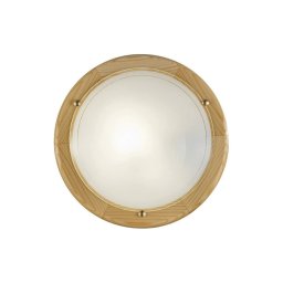 Eglo 3894 - Plafonieră UFO, 2 x soclu E27, max. 60 W pe soclu, 230 V, Ø 38 cm, finisaj din pin