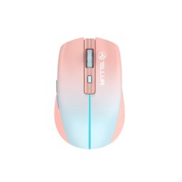 Mouse wireless Tellur, Silent Click, Portocaliu