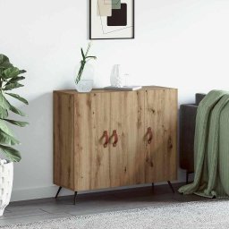Bufet Maro 90 x 34 x 80 cm Lemn compozit GartenMobel Dekor