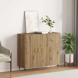 Bufet Maro 90 x 34 x 80 cm Lemn compozit GartenMobel Dekor