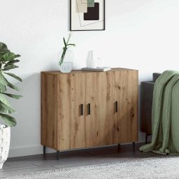 Bufet Maro 90 x 34 x 80 cm Lemn compozit GartenMobel Dekor