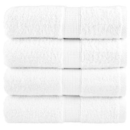 Prosoape oaspeti premium SOLUND, 4 buc. alb 30x50cm 600gsm GartenMobel Dekor