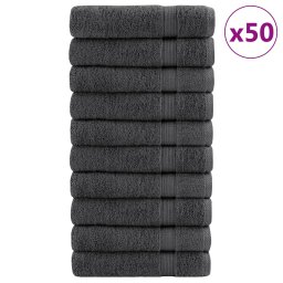 Prosoape premium SOLUND 50 buc Antracit 50x100cm 600gsm GartenMobel Dekor
