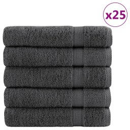 Prosoape de dus premium SOLUND 25buc alb 70x140cm 600 gsm GartenMobel Dekor