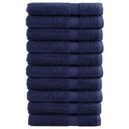 Prosoape premium SOLUND 10buc bleumarin 100x200cm 600gsm GartenMobel Dekor