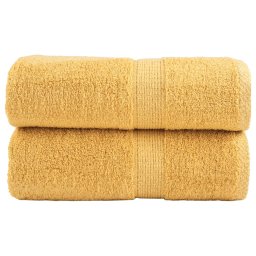 Prosoape oaspeti premium SOLUND, 2 buc. auriu 30x50cm 600gsm GartenMobel Dekor