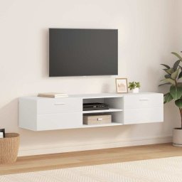 Dulap din Lemn cu sertar Alb 150 x 39 x 30 cm Lemn compozit GartenMobel Dekor