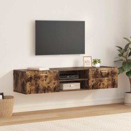 Dulap din Lemn Stejar fumuriu 150 x 39 x 30 cm Lemn compozit GartenMobel Dekor