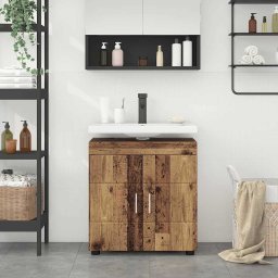 Set dulap baie TULUM Lemn Vechi 60 x 34 x 63 cm Lemn compozit GartenMobel Dekor