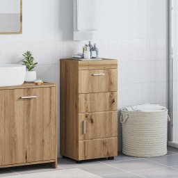 Set dulap baie TULUM Stejar Artizanal 37 x 31,5 x 82 cm GartenMobel Dekor