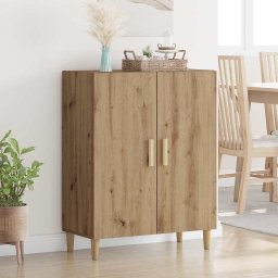 Bufet Stejar Artizanal 70 x 34 x 90 cm Lemn compozit GartenMobel Dekor