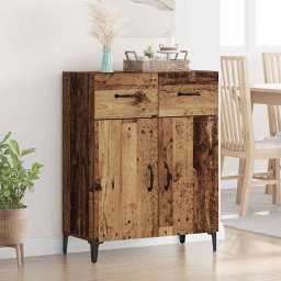 Bufet cu sertar Lemn vechi 34 x 69.5 x 90 cm Lemn compozit GartenMobel Dekor