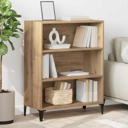 Bufet stejar artizanal 32.5 x 69.5 x 90 cm Lemn compozit GartenMobel Dekor