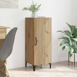 Bufet stejar artizanal 34.5 x 34 x 90 cm Lemn compozit GartenMobel Dekor