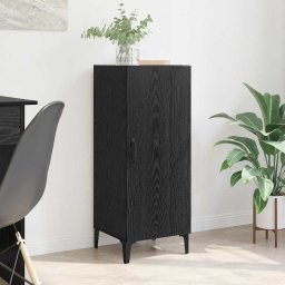 Bufet Stejar negru 34.5 x 34 x 90 cm Lemn compozit GartenMobel Dekor