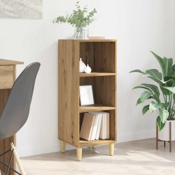 Bufet stejar artizanal 32.5 x 34.5 x 90 cm Lemn compozit GartenMobel Dekor