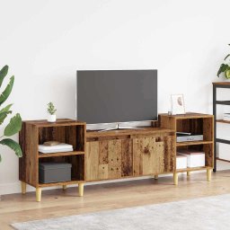 Cabinet TV Lemn Vechi 160 x 35 x 55 cm Lemn compozit GartenMobel Dekor