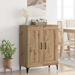Bufet Stejar Artizanal 69,5 x 34 x 90 cm Lemn compozit GartenMobel Dekor