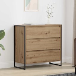 Bufet Stejar artizanal 79 x 36 x 75.5 cm Lemn compozit GartenMobel Dekor