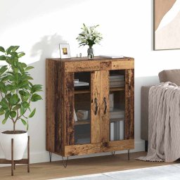 Bufet Lemn Vechi 69,5 x 34 x 90 cm Lemn compozit GartenMobel Dekor