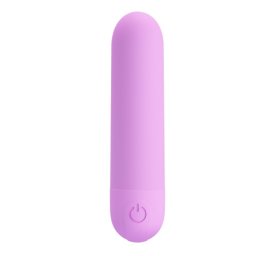 Stefan Mini Vibrator Masator Violet Super Puternic 10 Moduri de Vibratie Reincarcabil Rezistent la Apa