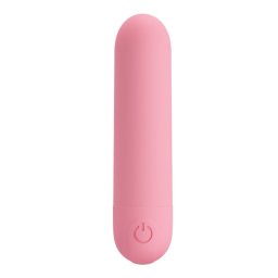 Stefan Mini Vibrator Masator Roz Super Puternic 10 Moduri de Vibratie Reincarcabil Rezistent la Apa