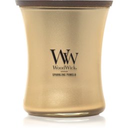Woodwick Precious Metals Sparkling Pomelo lumânare parfumată 275 g