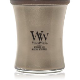 Woodwick Precious Metals Cypress Ore lumânare parfumată 275 g