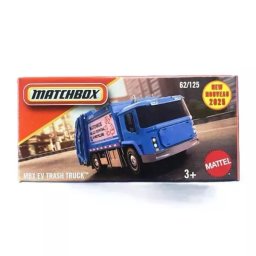 Matchbox: Mașinuță în cutie de carton - MBX EV Trash Truck