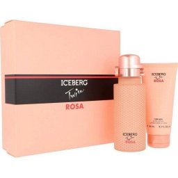 Set Iceberg Twice Rosa, EDT 125 ml + loțiune corp 100 ml, parfum feminin fresh