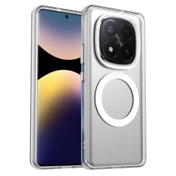 Husa Husa pentru Xiaomi Redmi Note 14 Pro+ 5G - Techsuit CandyCase MagSafe - White