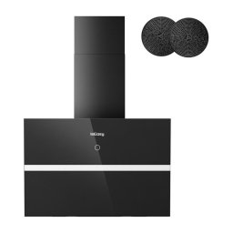 Hota Hota Decorativa, 60 cm, 524 m³/h, 3 Trepte + Intensiv, Filtru Aluminiu, Iluminare LED, 68 dB, Inox
