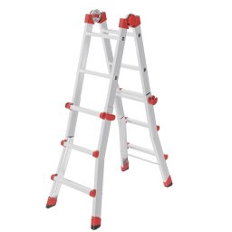 Scara aluminiu Hailo HAILO M80, multifunctionala, 4 X 3 trepte