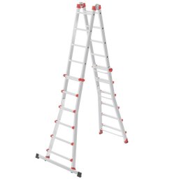 Scara aluminiu Hailo HAILO M80, multifunctionala, 4 X 6 trepte